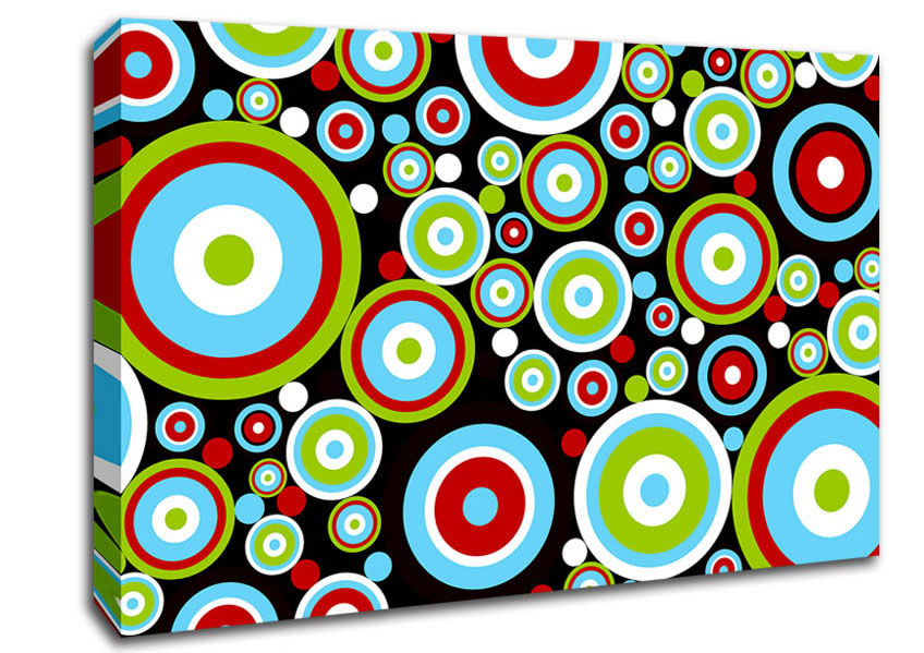 The Trance Of Colour Canvas Wall Art