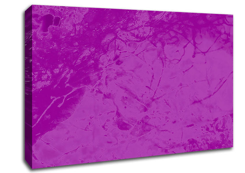 Purple On Purple Canvas Wall Art