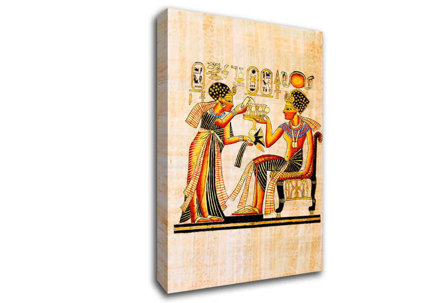 Egyptian Papyrus Canvas Wall Art