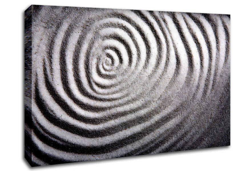 Sand Patterns Canvas Wall Art