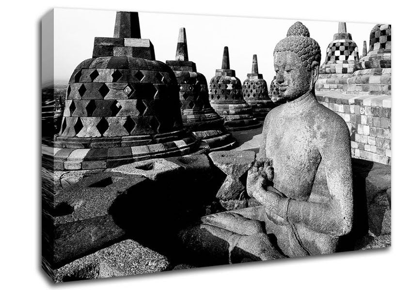 Peaceful Buddha Home Canvas Wall Art