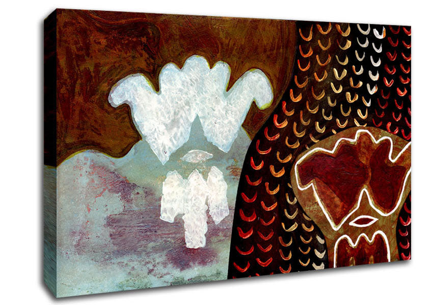 Aboriginal Mirage Canvas Wall Art