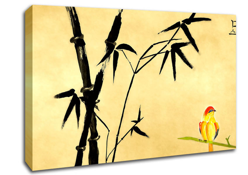 Chinese Bird Painting Canvas Wall Art