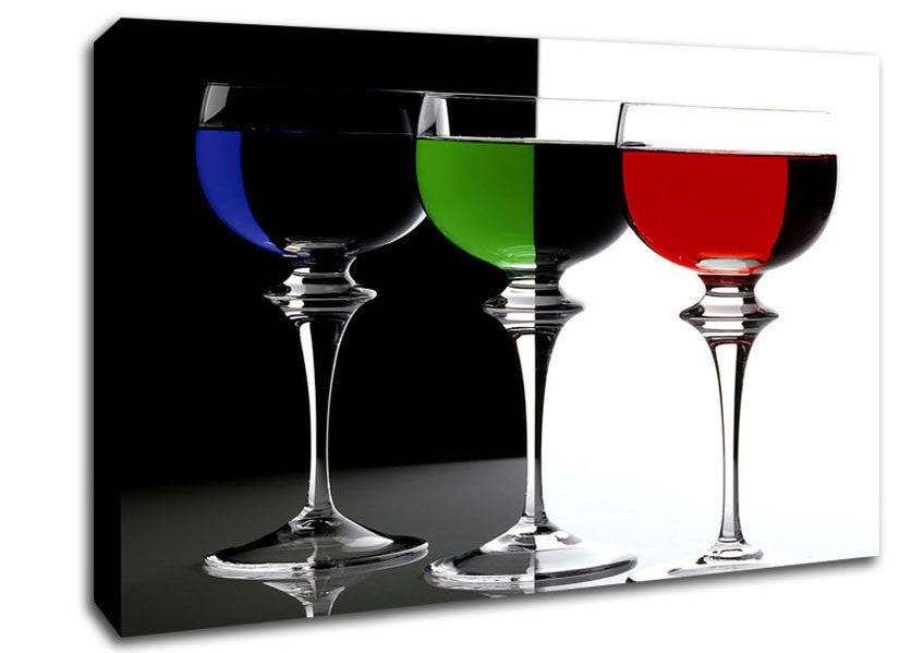 Cocktail Party Canvas Wall Art