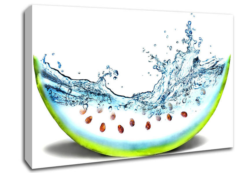 Watermelon Creativity Canvas Wall Art