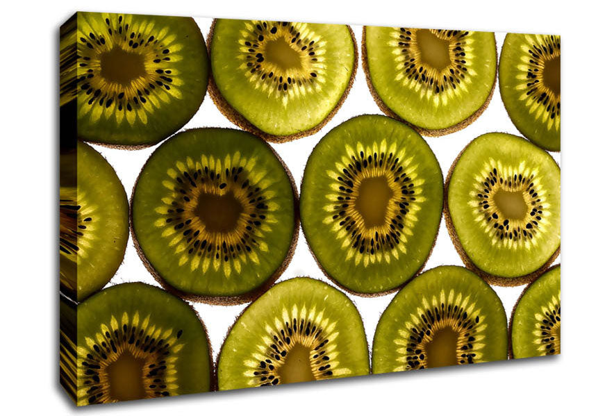 Kiwi Fruit Canvas Wall Art