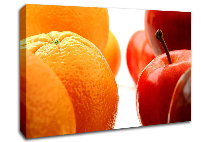 Oranges And Apples Canvas Wall Art