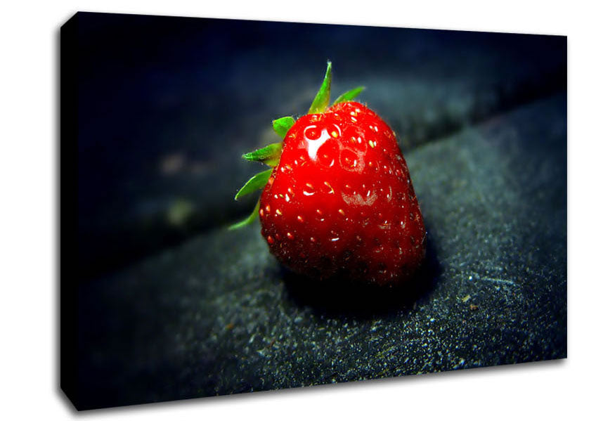 Strawberry Seeds Canvas Wall Art