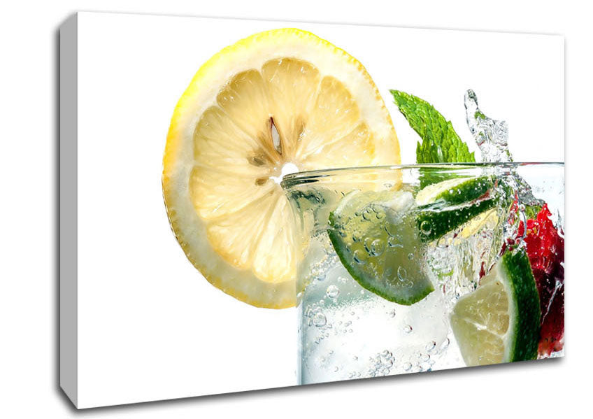 Party Drink Canvas Wall Art