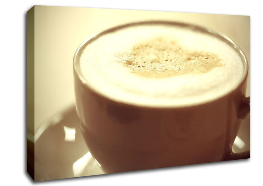 Cappuccino Canvas Wall Art