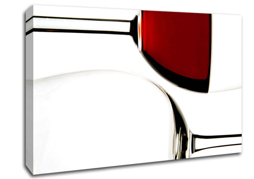 Half Full Or Half Empty Canvas Wall Art