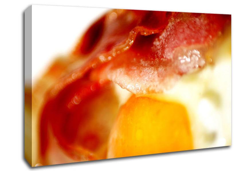 Bacon And Eggs Canvas Wall Art