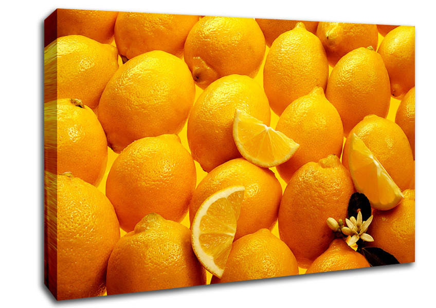 Lemons Canvas Wall Art