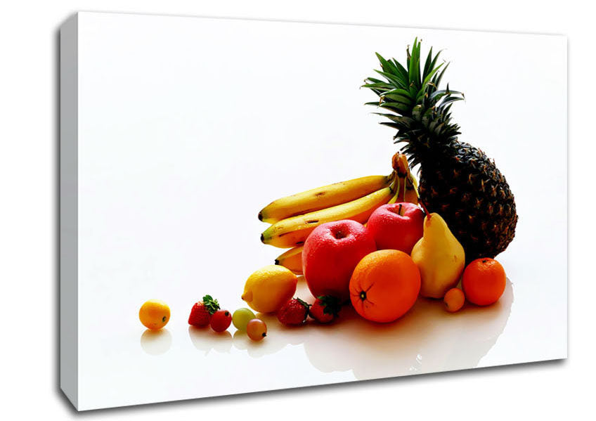 Fruit Basket Canvas Wall Art