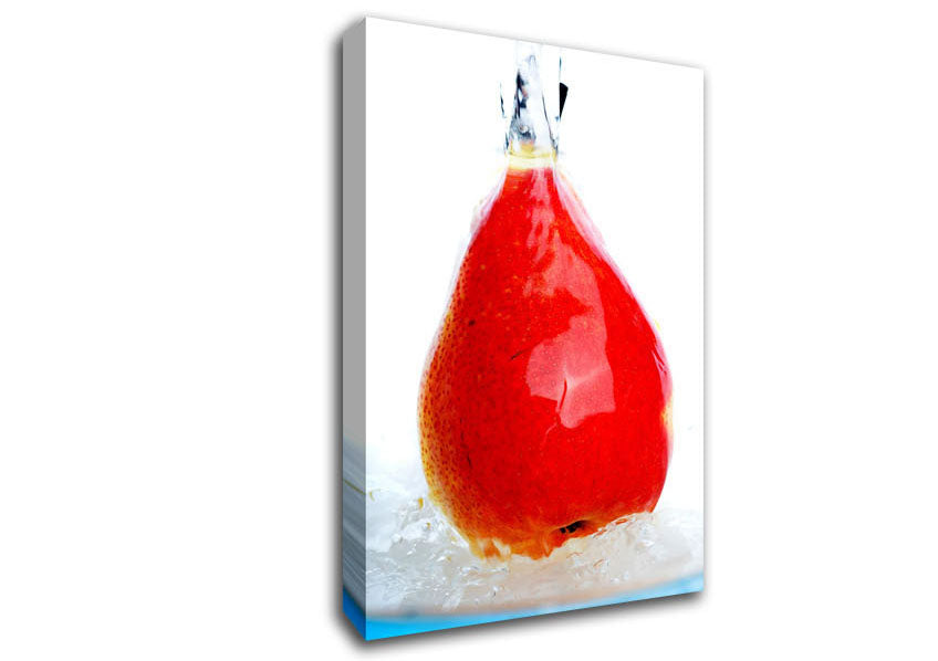 Red Pair Cascade Canvas Wall Art