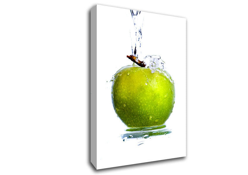 Apple Waterfall Canvas Wall Art