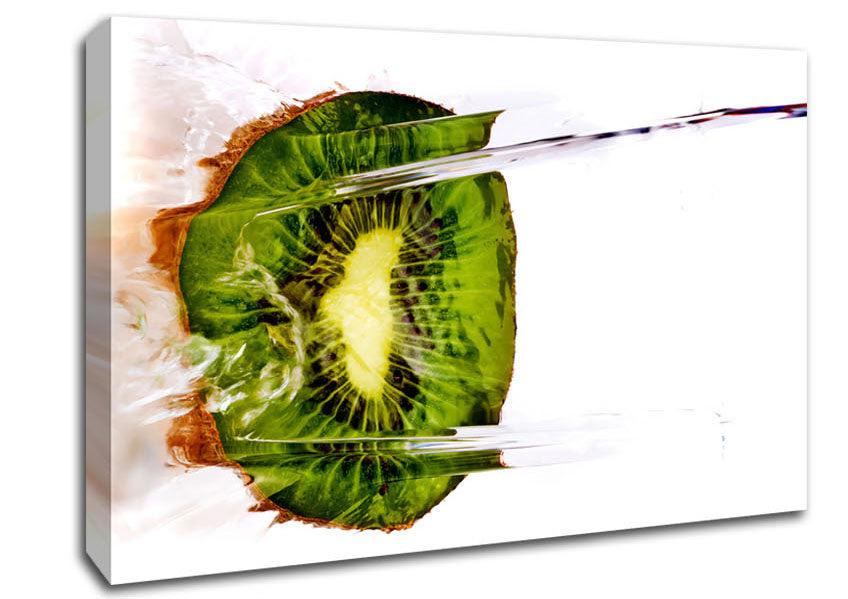 Kiwi Waterfall Canvas Wall Art
