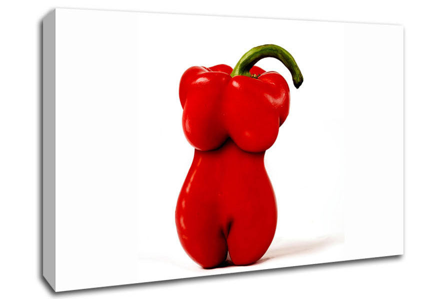 Red Hot Pepper Canvas Wall Art