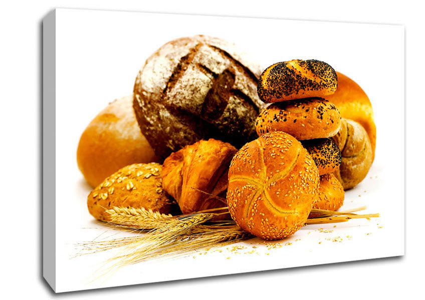 Bread Choice Canvas Wall Art