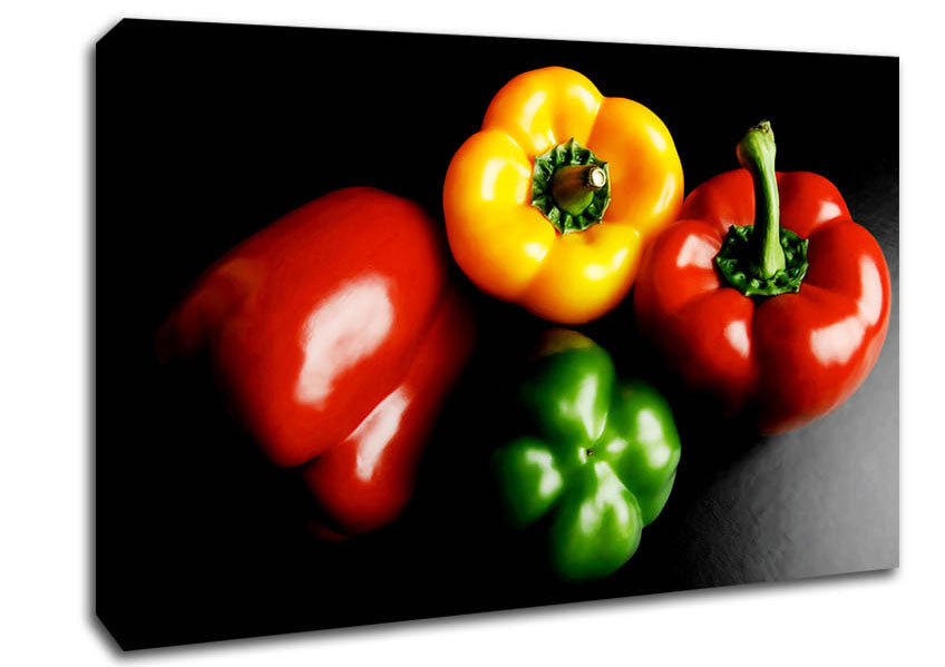 Pepper Kitchen Canvas Wall Art