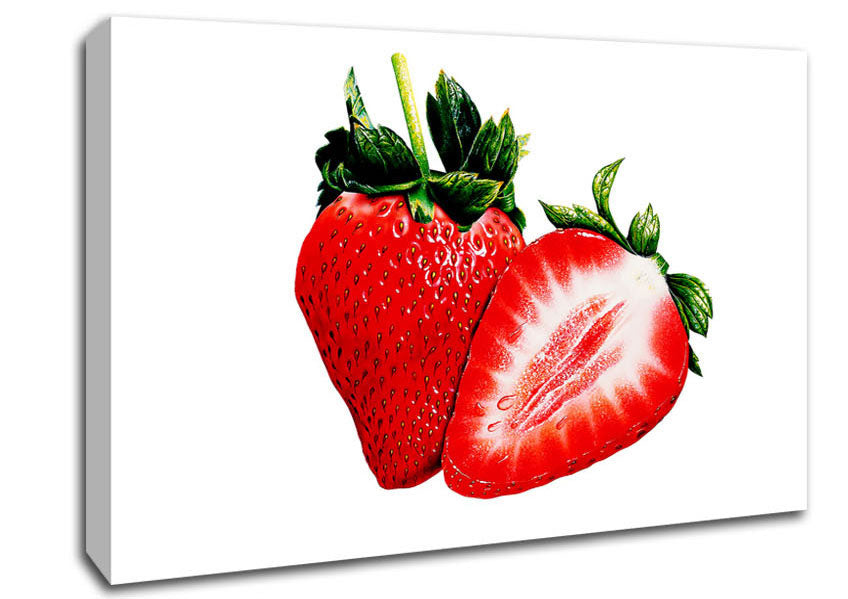 Strawberrys Canvas Wall Art