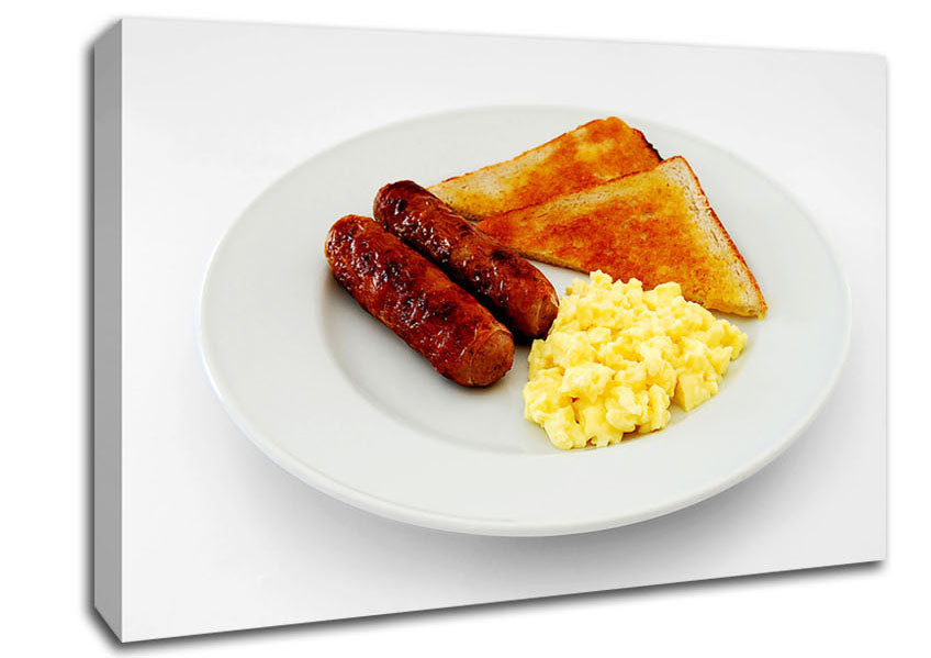 Scrambled Egg Canvas Wall Art