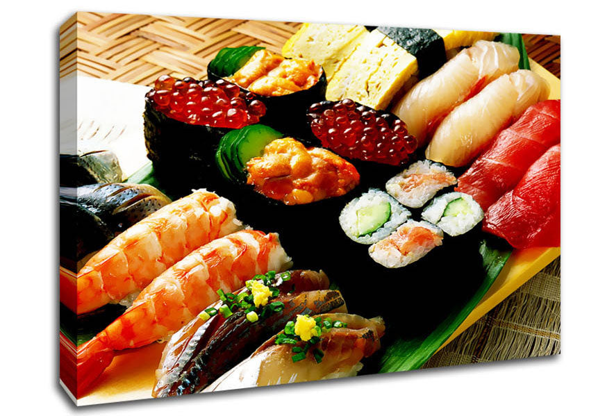 Sushi Bar Canvas Wall Art