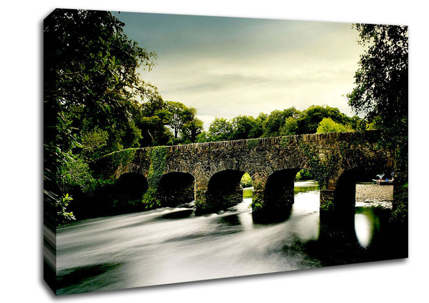 Stone Bridge Canvas Wall Art
