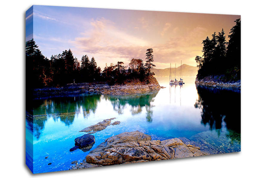 Curme Islands Canvas Wall Art