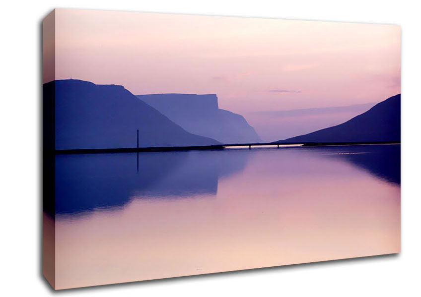 Mystical Mountain Canvas Wall Art