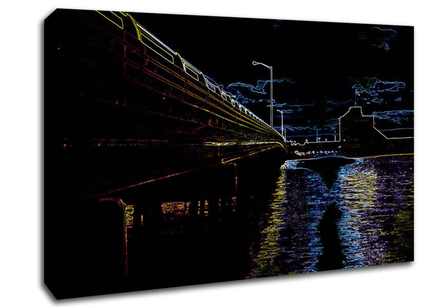 Water Front Canvas Wall Art