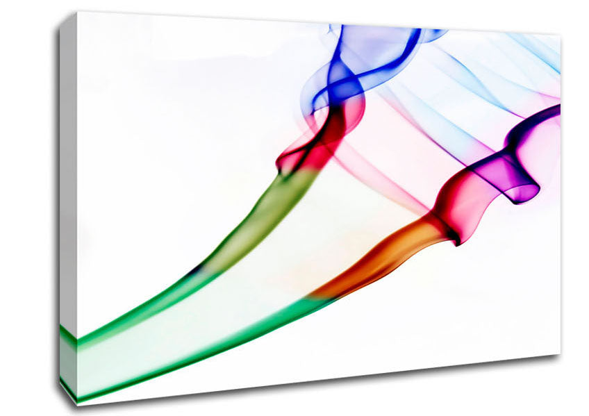 Duo Smoke Trail Canvas Wall Art