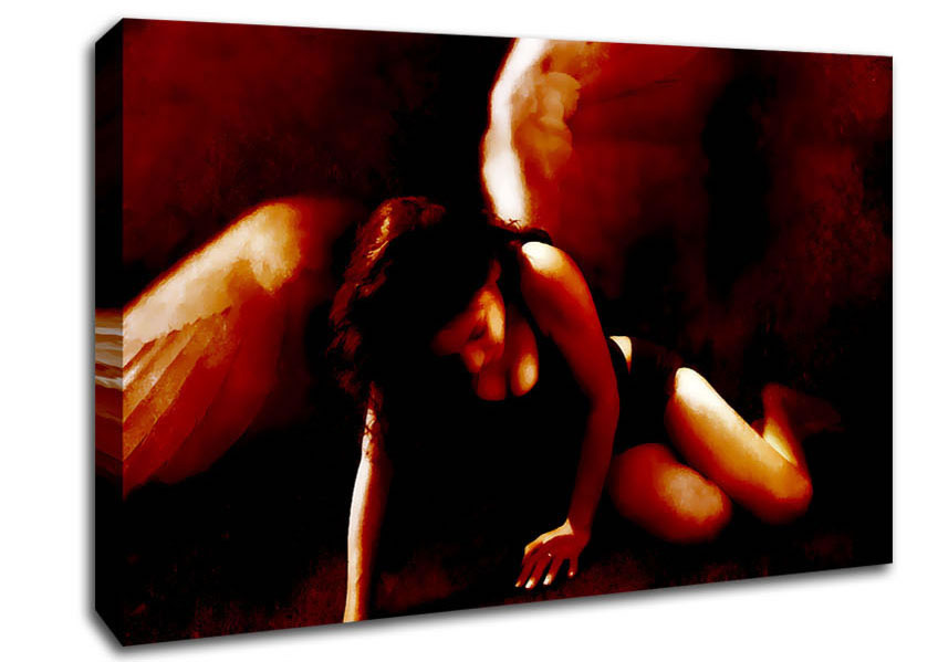Fallen Angel Canvas Wall Art