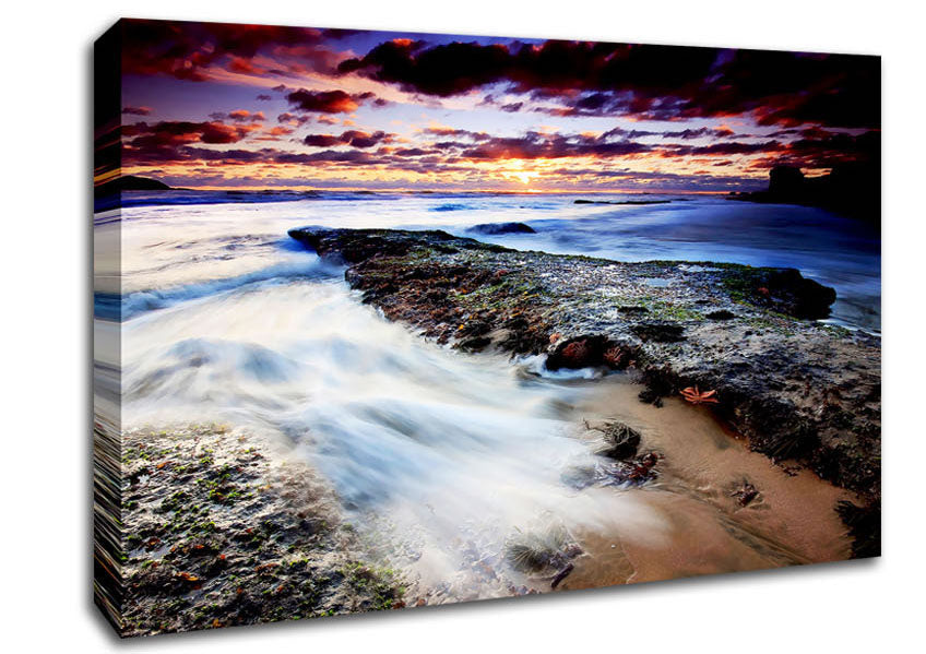 The Swell Of The Ocean Canvas Wall Art