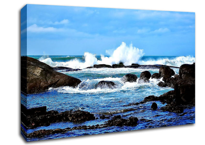 Splashed Canvas Wall Art