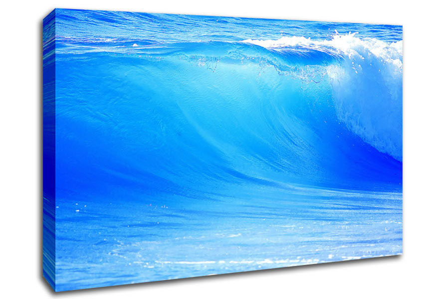 Blue Wave Canvas Wall Art