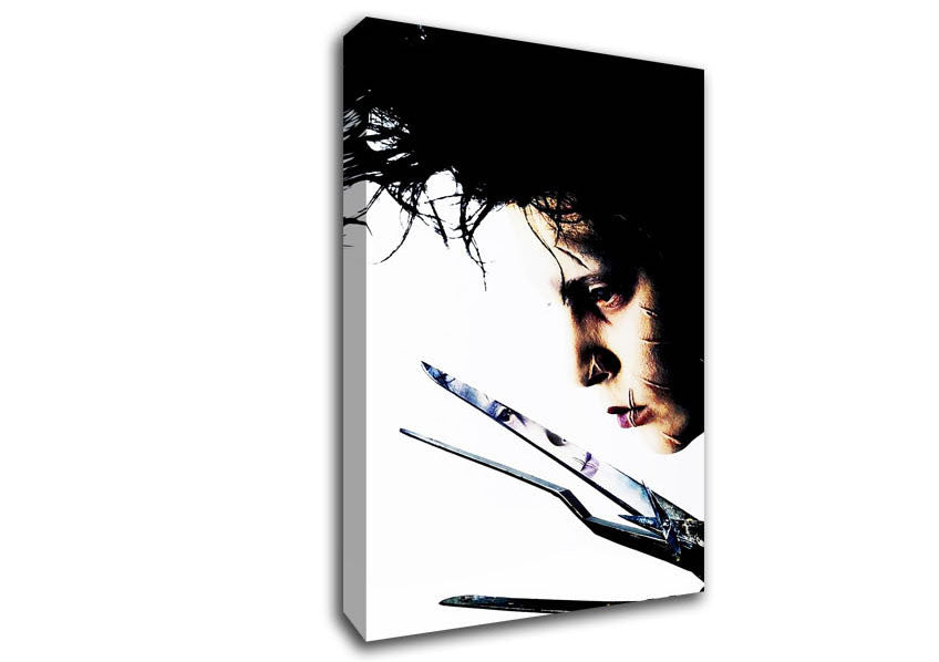 Edward Scissorhands Johnny Depp Canvas Wall Art