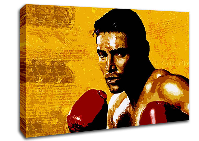 Oscar De La Hoya Golden Boy Canvas Wall Art