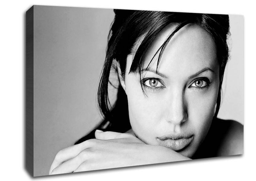 Angelina Jolie Intimate Canvas Wall Art