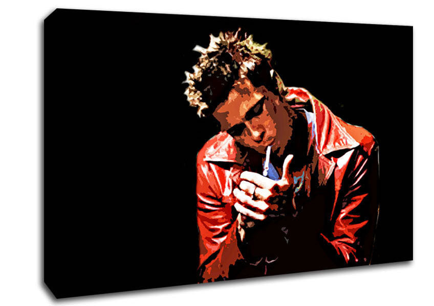 Brad Pitt Is Tyler Durden Canvas Wall Art
