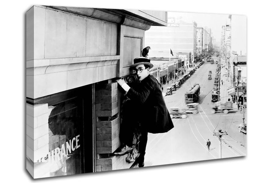Harold Lloyd Building Canvas Wall Art