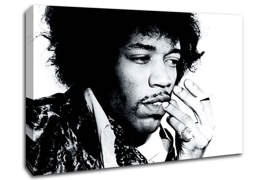 Jimi Hendrix Hey Joe Canvas Wall Art