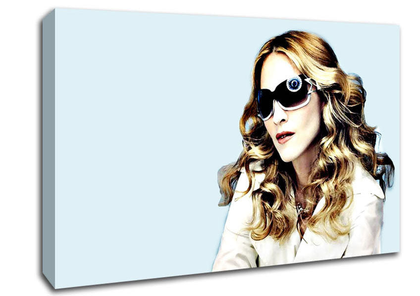 Madonna Baby Blue Canvas Wall Art