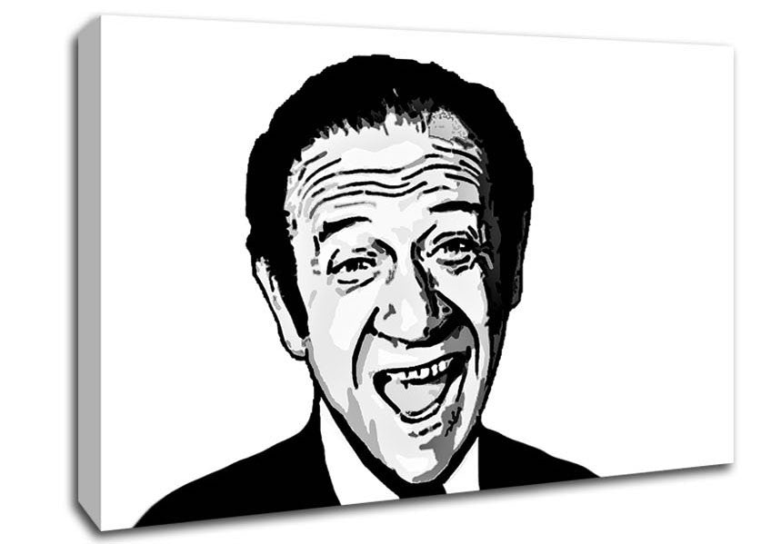 Sid James Carry On Films Canvas Wall Art