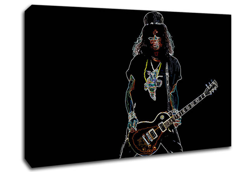 Slash 02 Canvas Wall Art