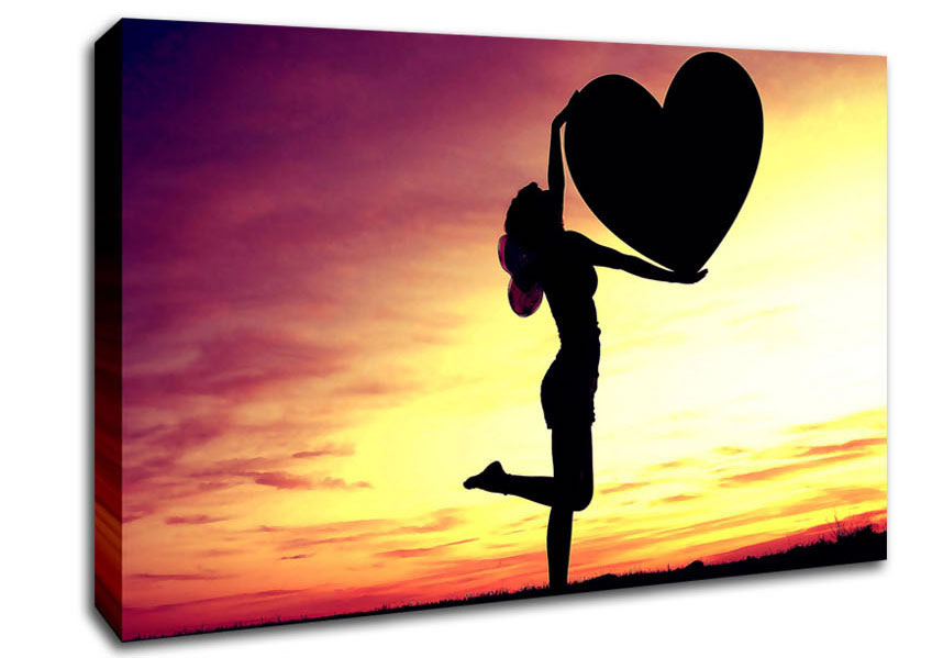 Cupid Fairy Canvas Wall Art