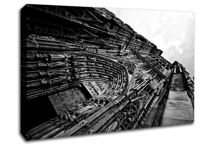 Notre Dame Barcelona Canvas Wall Art
