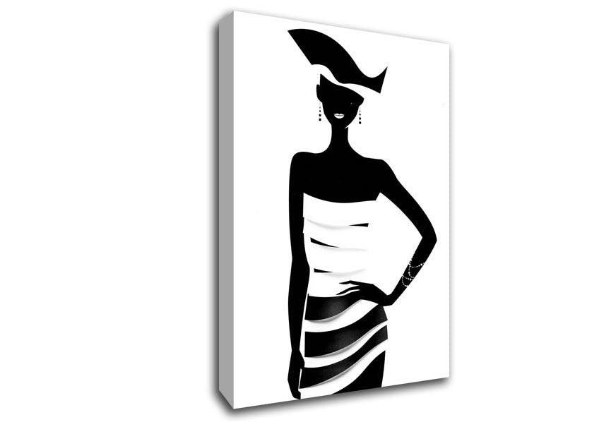 Tribal Woman Canvas Wall Art