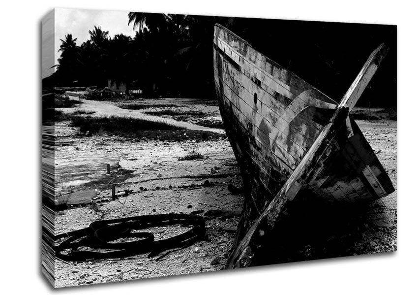 Wrecked Canvas Wall Art
