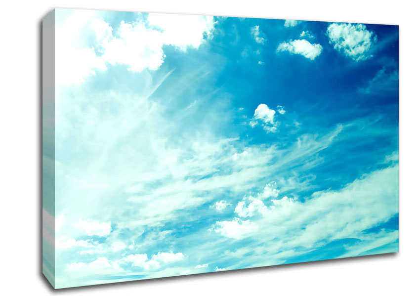 Blue Sky Canvas Wall Art
